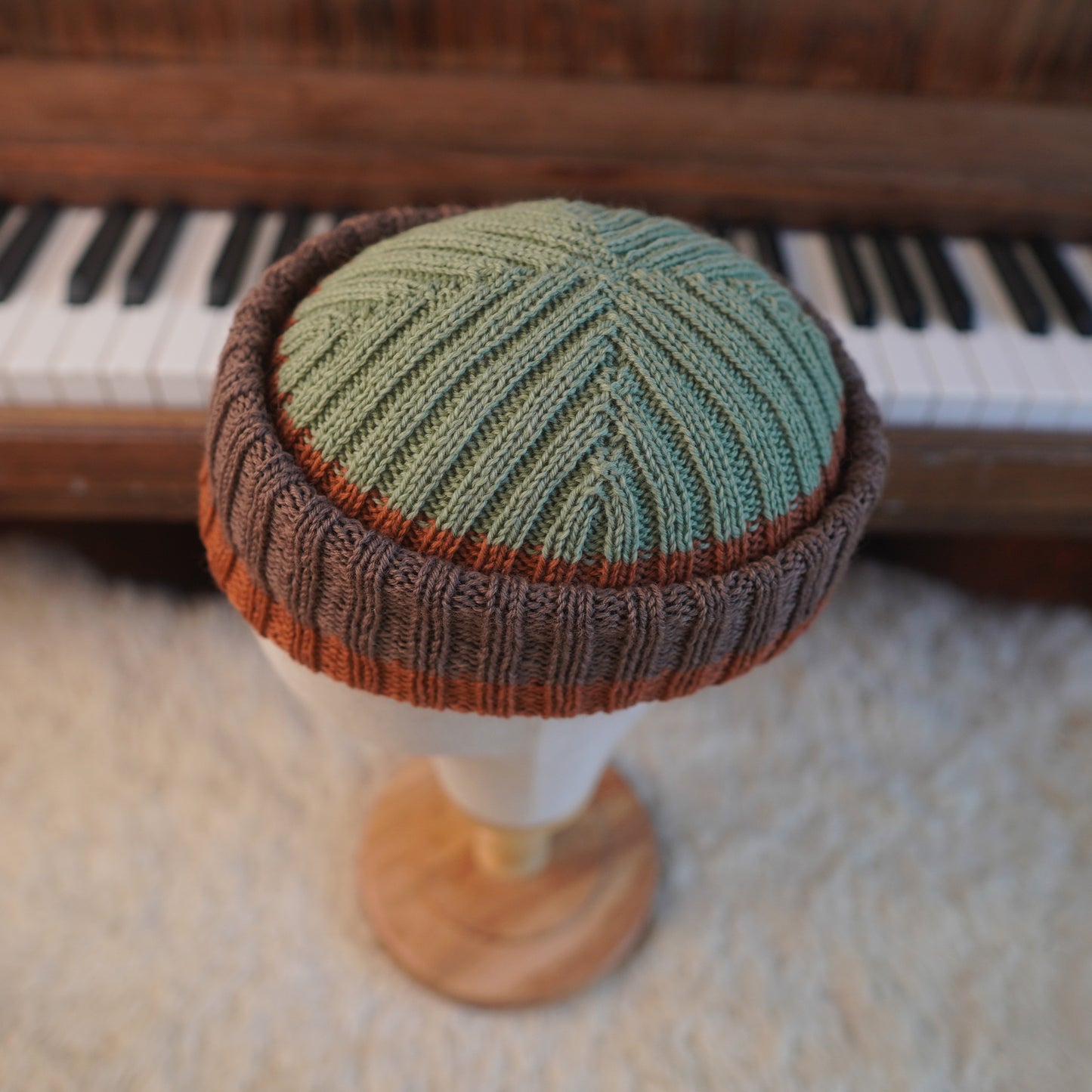 The Southlander Reknit – Norwegian Wool Beanie, Unique Colorway