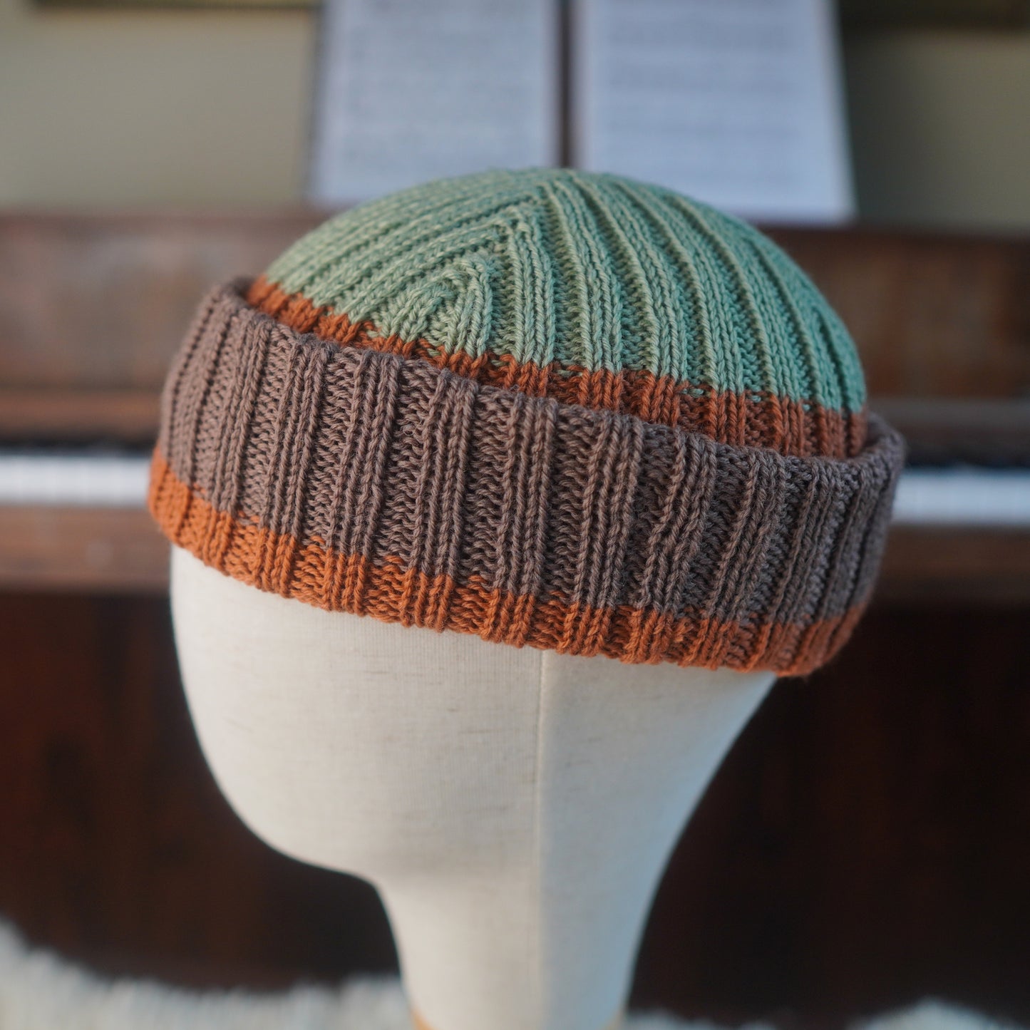 The Southlander Reknit – Norwegian Wool Beanie, Unique Colorway