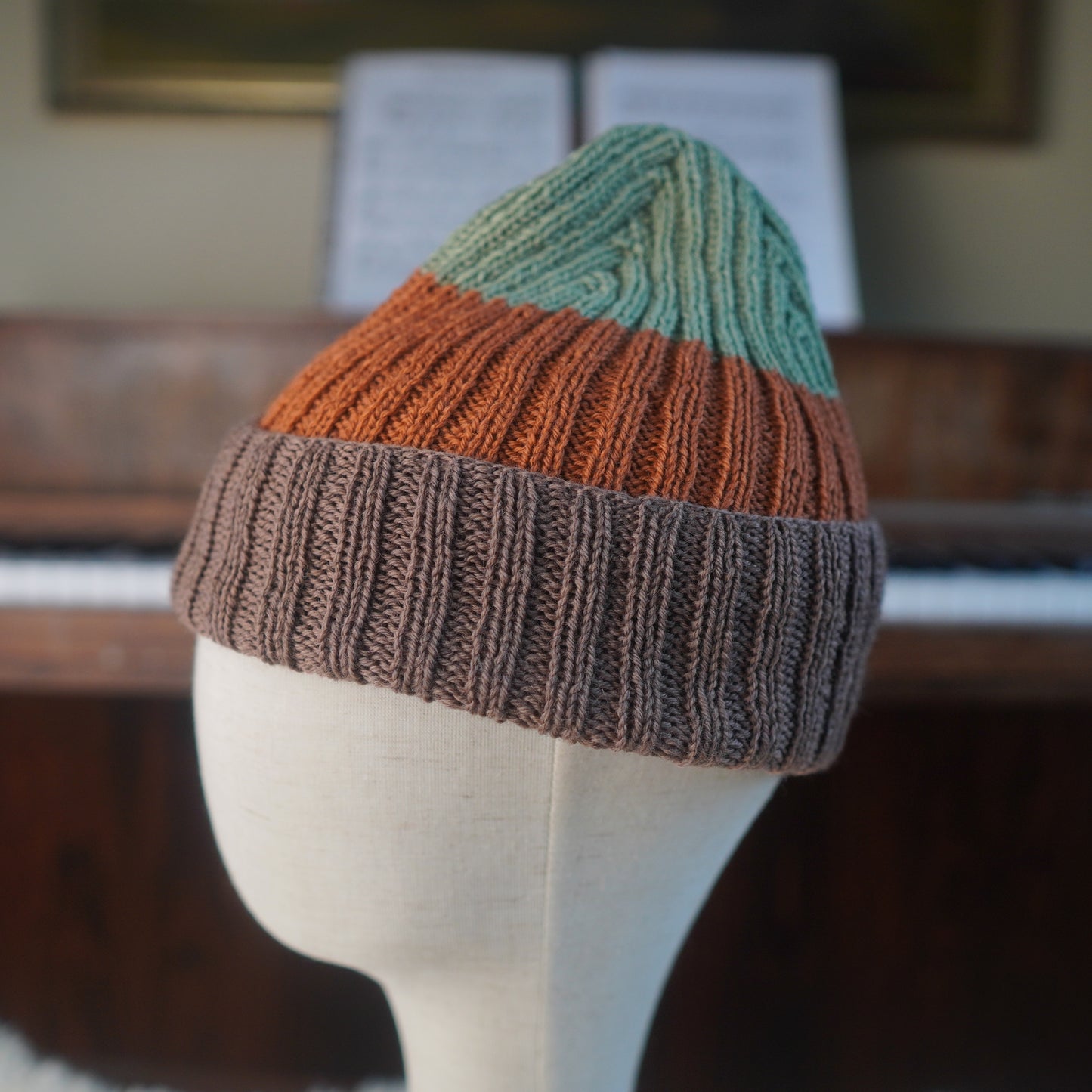 The Southlander Reknit – Norwegian Wool Beanie, Unique Colorway