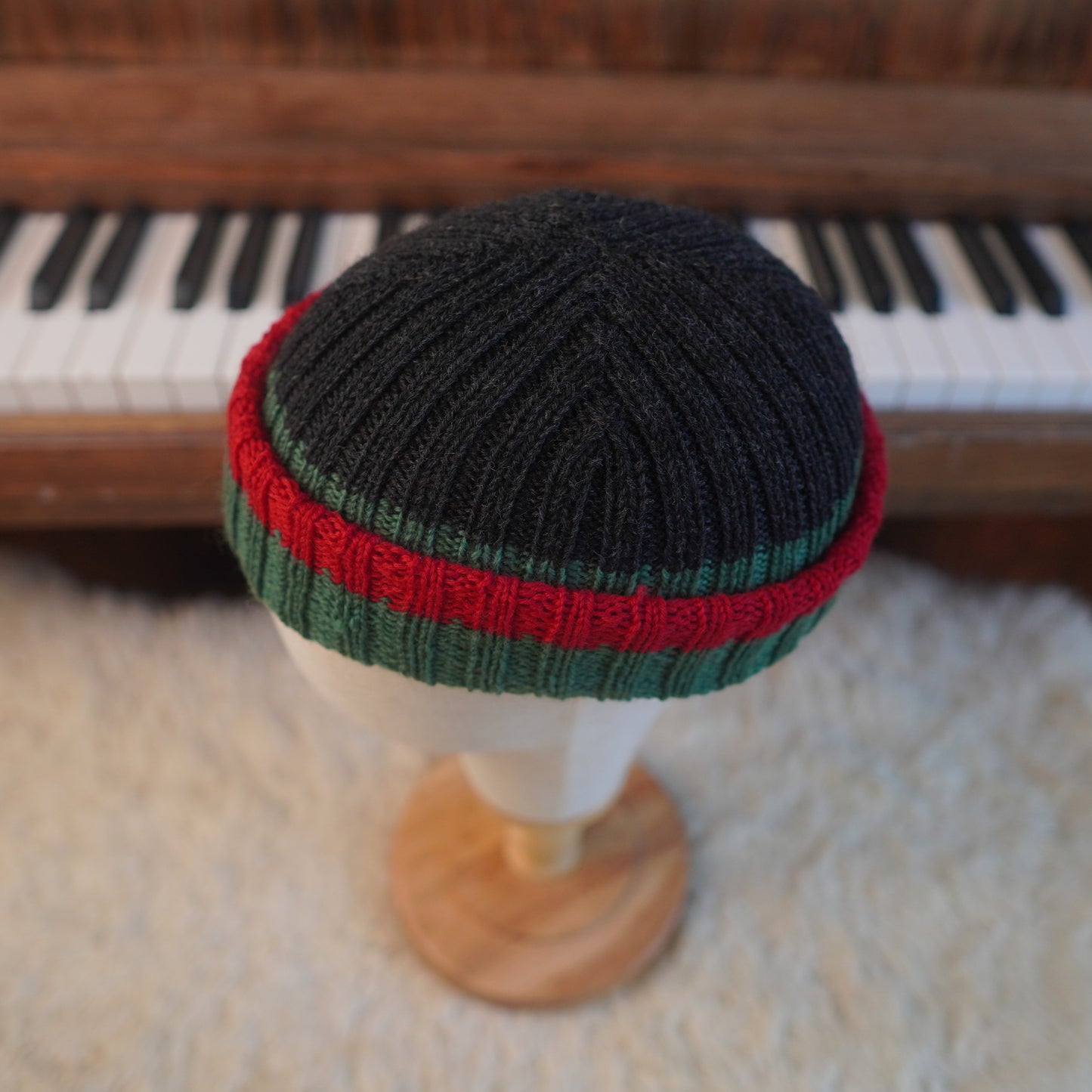 The Southlander Reknit – Norwegian Wool Beanie, Unique Colorway