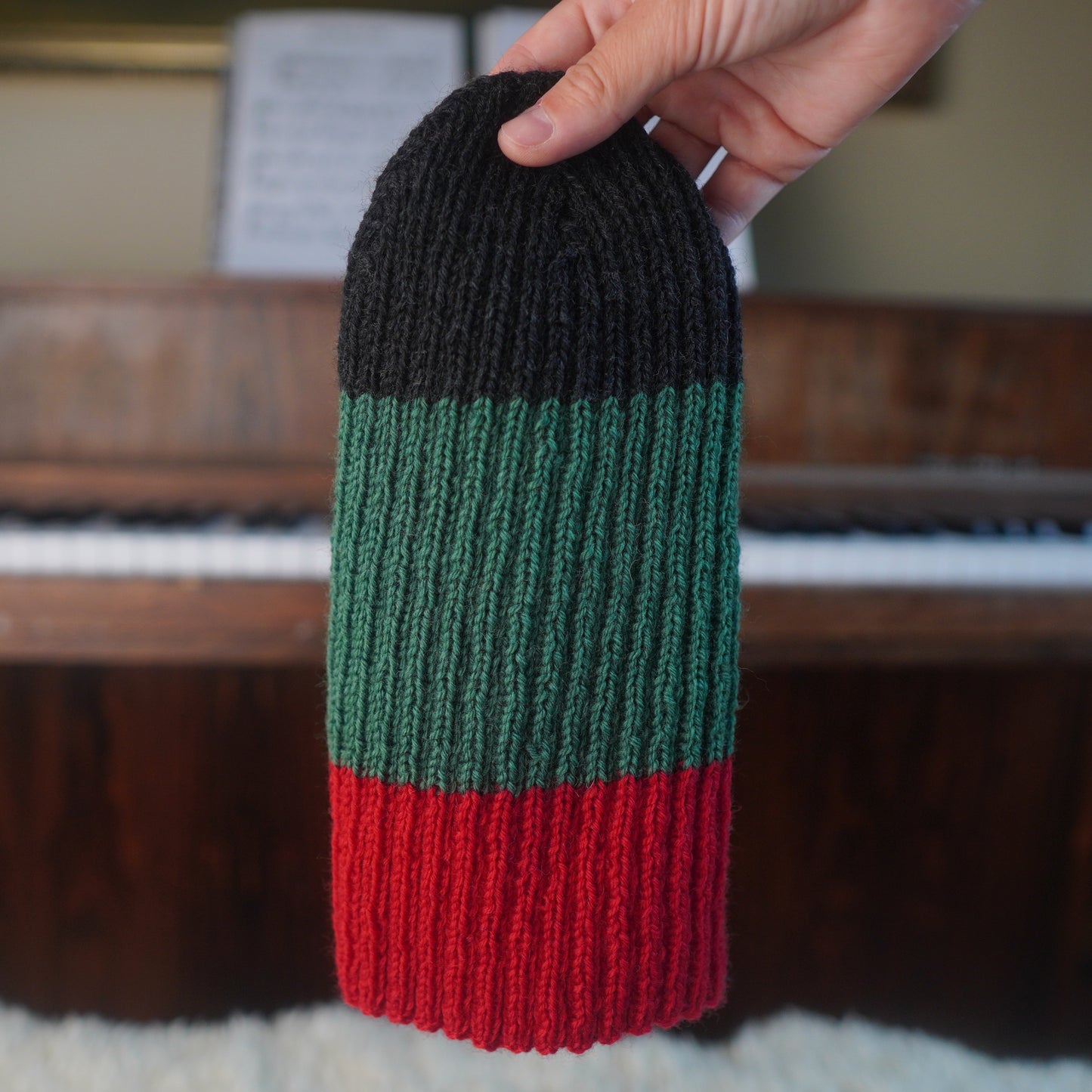 The Southlander Reknit – Norwegian Wool Beanie, Unique Colorway