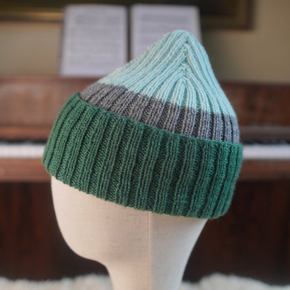 The Southlander Reknit – Norwegian Wool Beanie, Unique Colorway