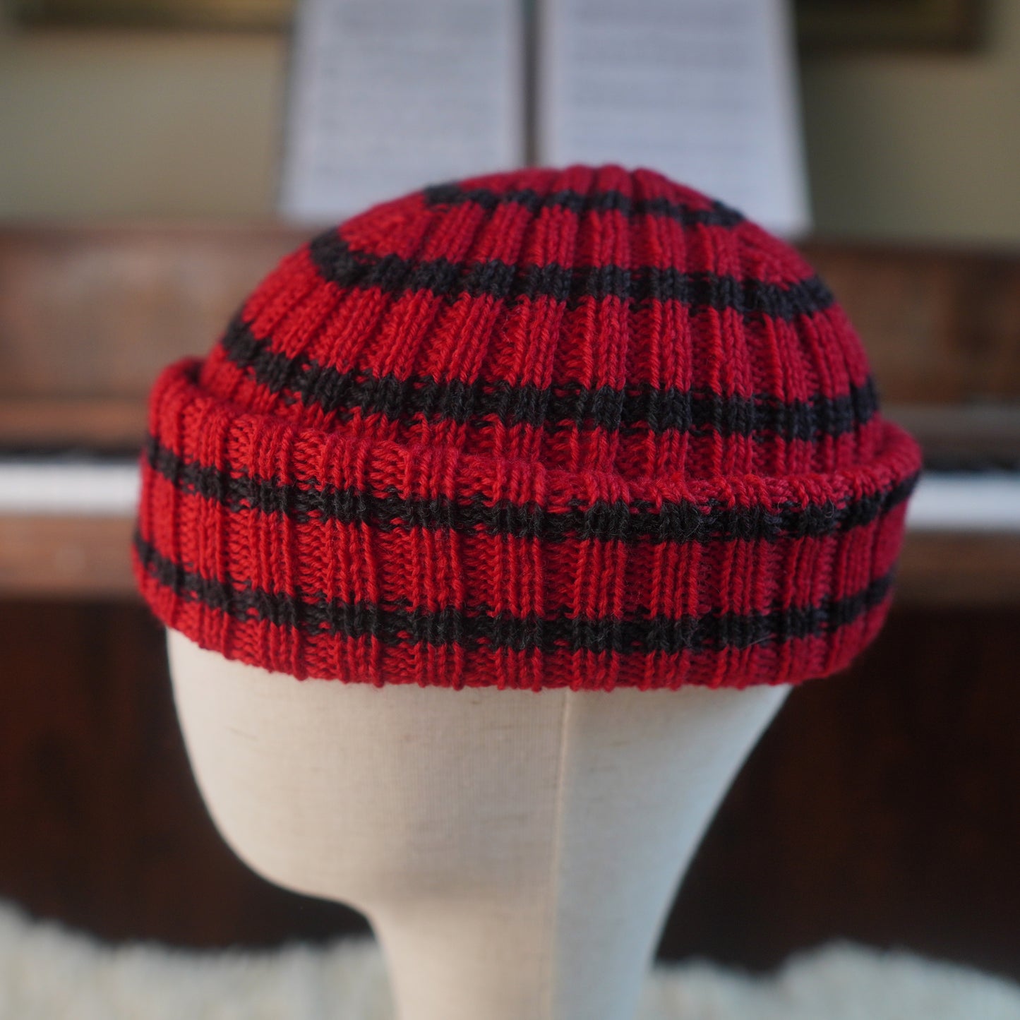 The Southlander Reknit – Norwegian Wool Beanie, Unique Colorway