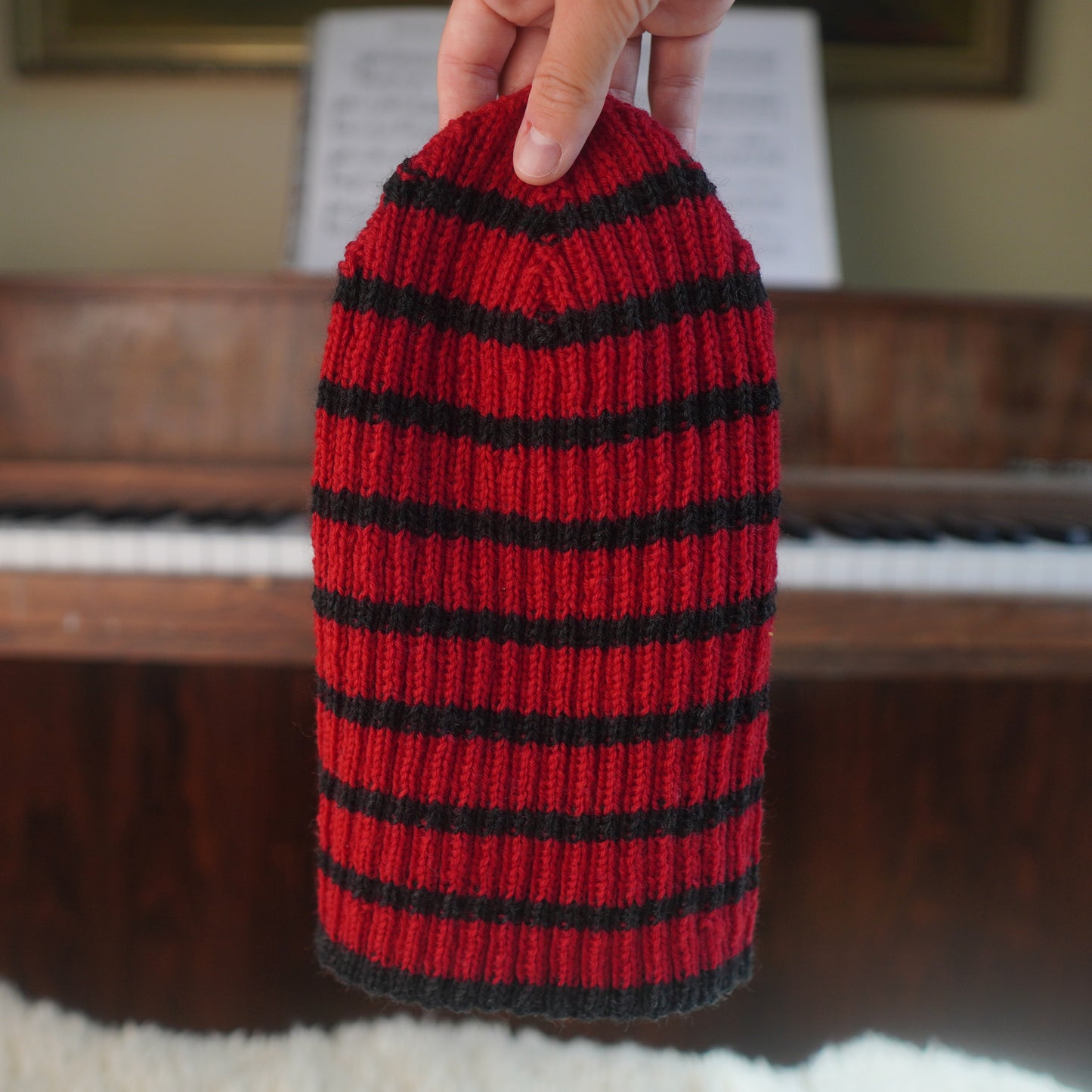 The Southlander Reknit – Norwegian Wool Beanie, Unique Colorway