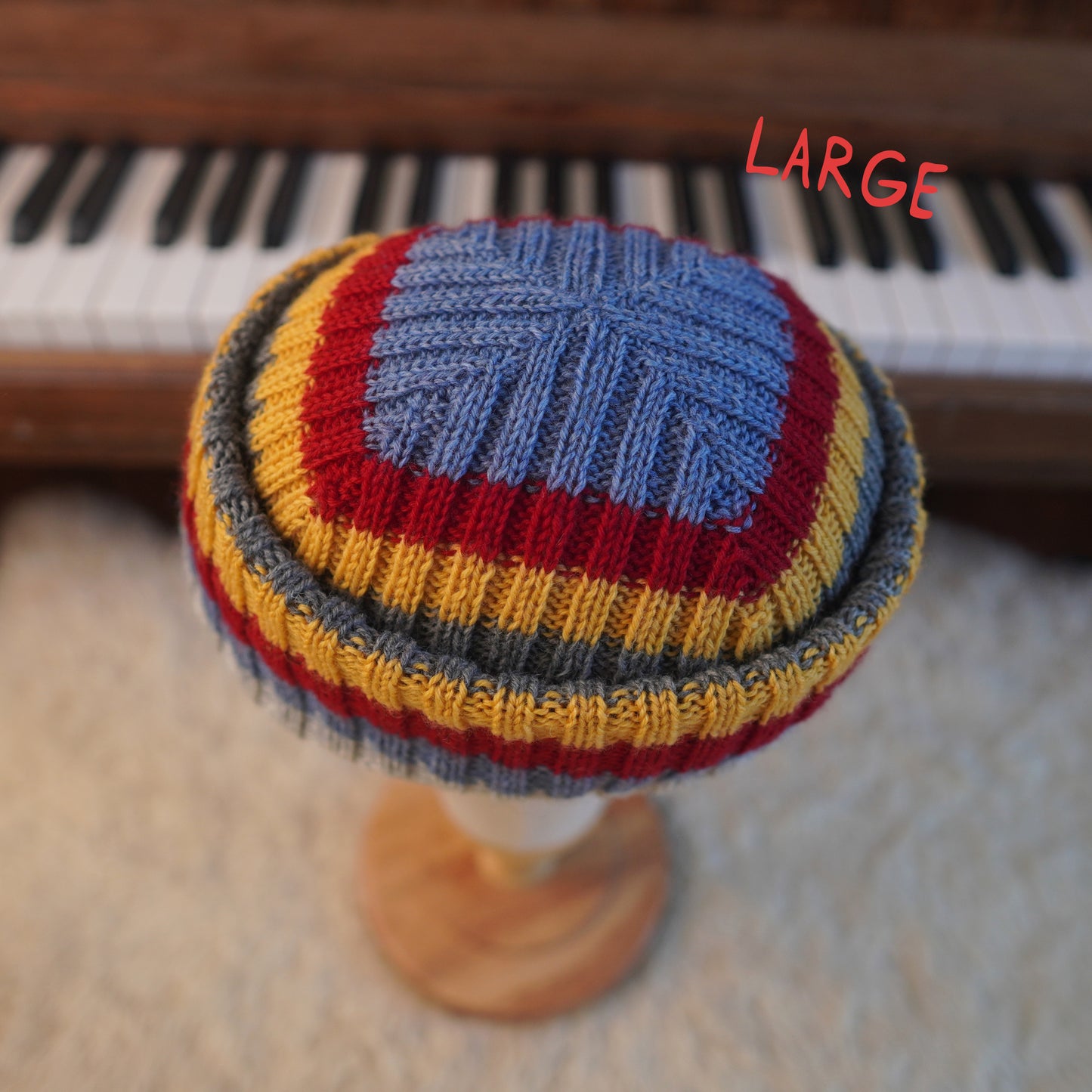 The Southlander Reknit – Norwegian Wool Beanie, Unique Colorway