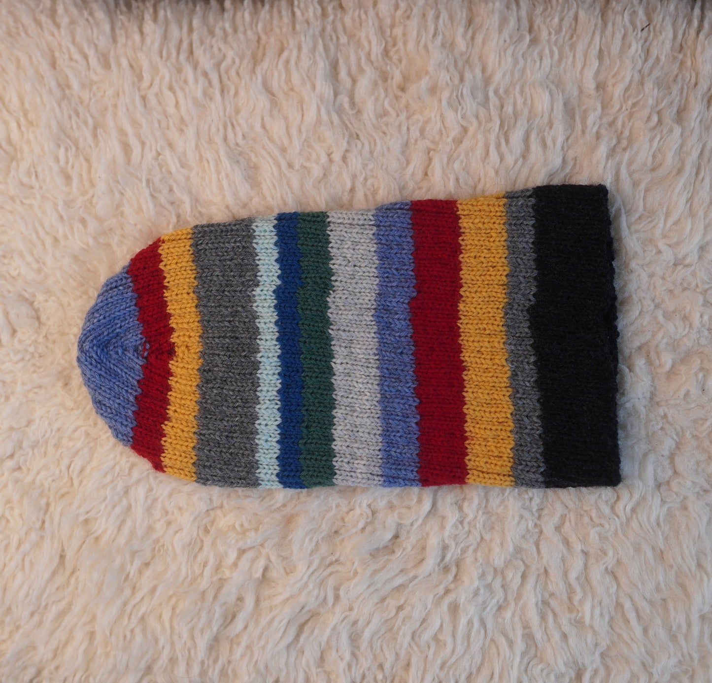 The Southlander Reknit – Norwegian Wool Beanie, Unique Colorway