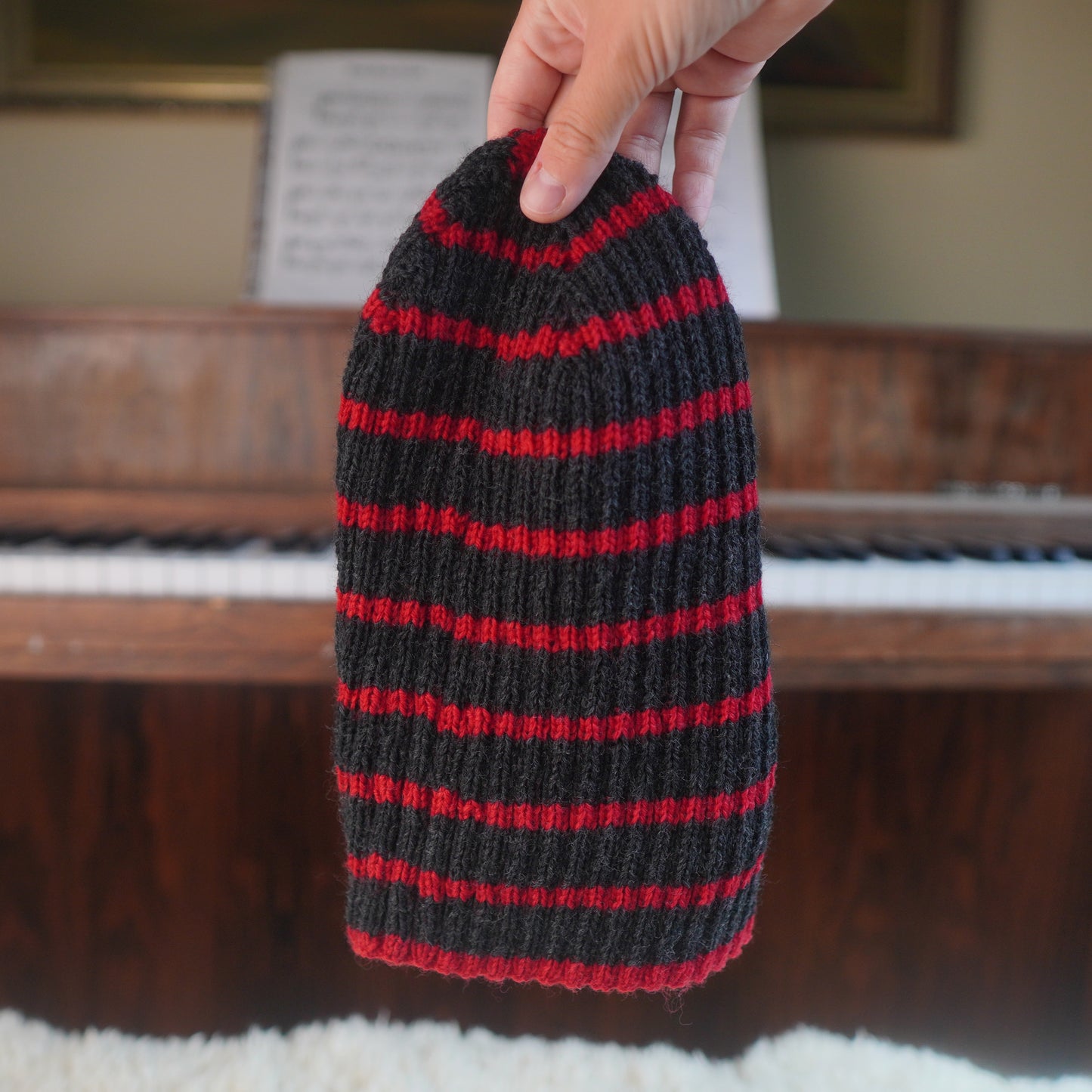 The Southlander Reknit – Norwegian Wool Beanie, Unique Colorway