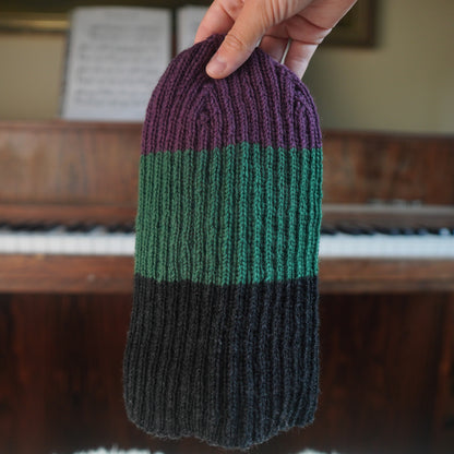 The Southlander Reknit – Norwegian Wool Beanie, Unique Colorway