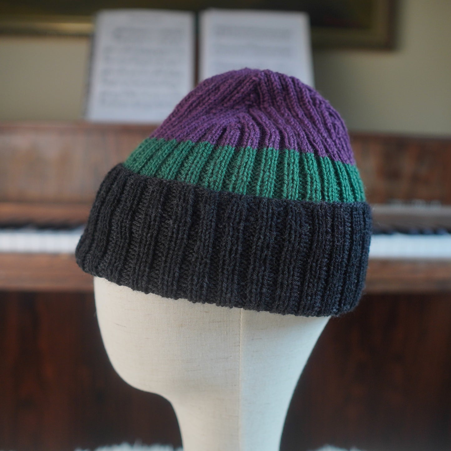 The Southlander Reknit – Norwegian Wool Beanie, Unique Colorway