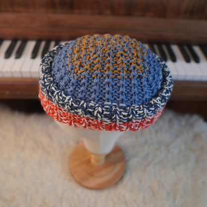 The Westcoaster Reknit – Chunky Norwegian Wool Beanie, Unique Colorway