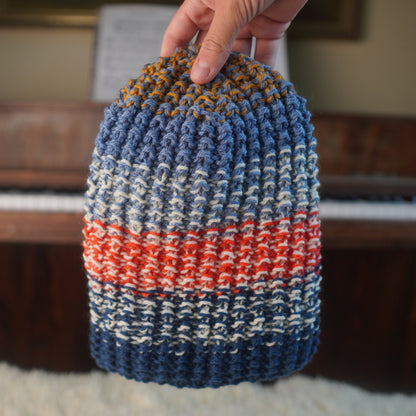 The Westcoaster Reknit – Chunky Norwegian Wool Beanie, Unique Colorway