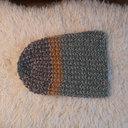 The Westcoaster Reknit – Chunky Norwegian Wool Beanie, Unique Colorway