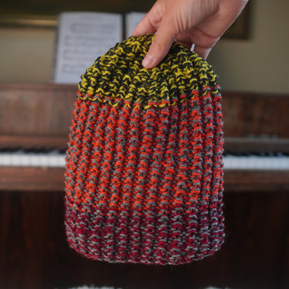 The Westcoaster Reknit – Chunky Norwegian Wool Beanie, Unique Colorway