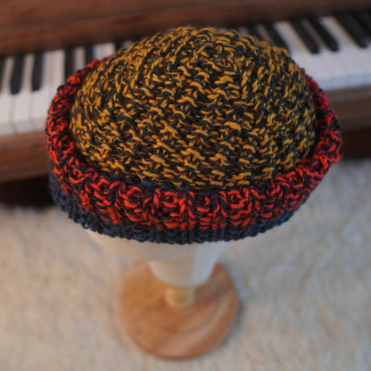 The Westcoaster Reknit – Chunky Norwegian Wool Beanie, Unique Colorway