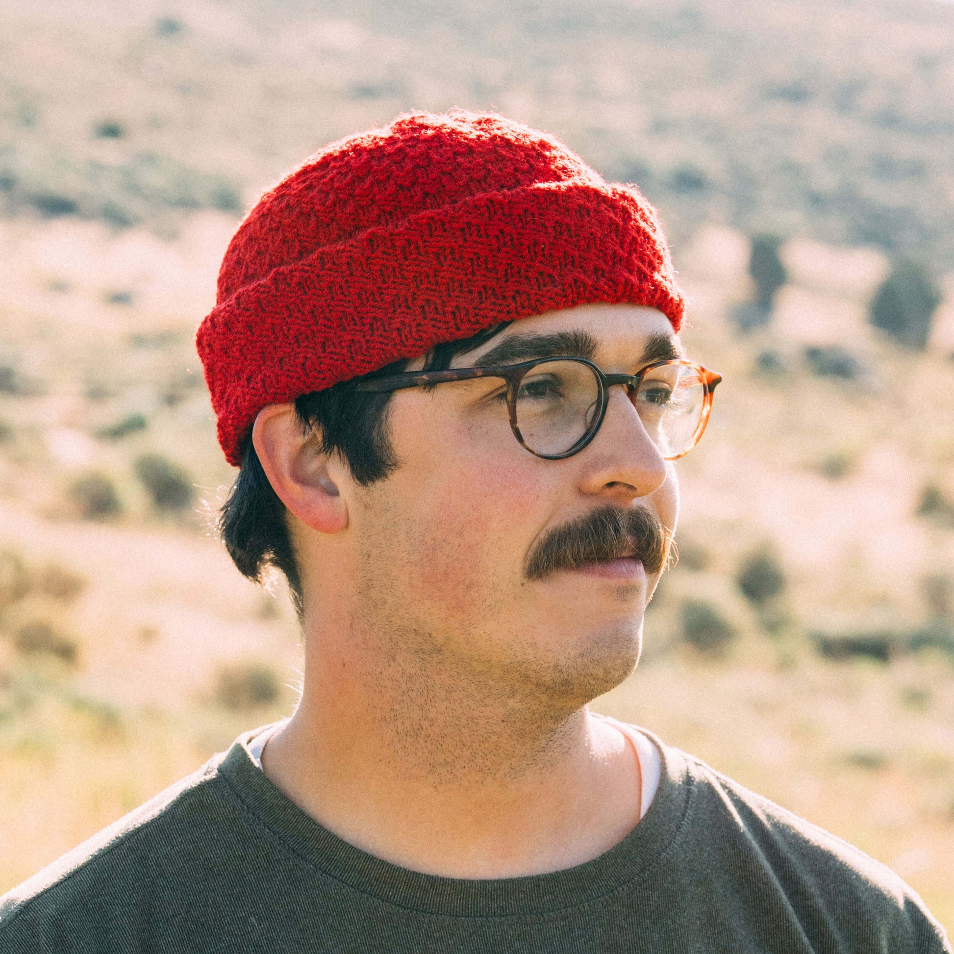 The Eastfold Hand-knit Norwegian Merino Wool Beanie Hat for Cool