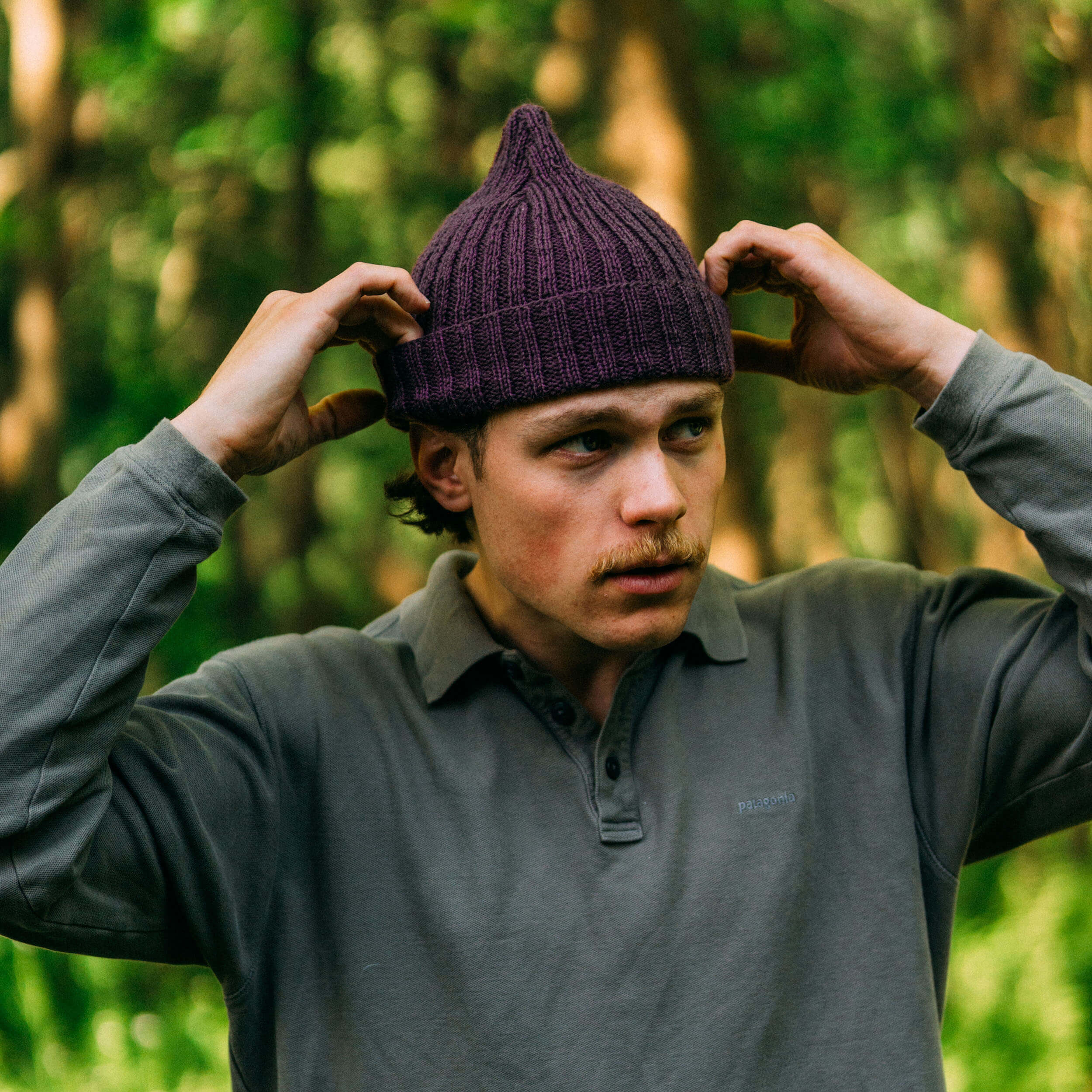 Pointy Wool Fisherman Beanie – Norwegian Hand-Knit | The North Cap