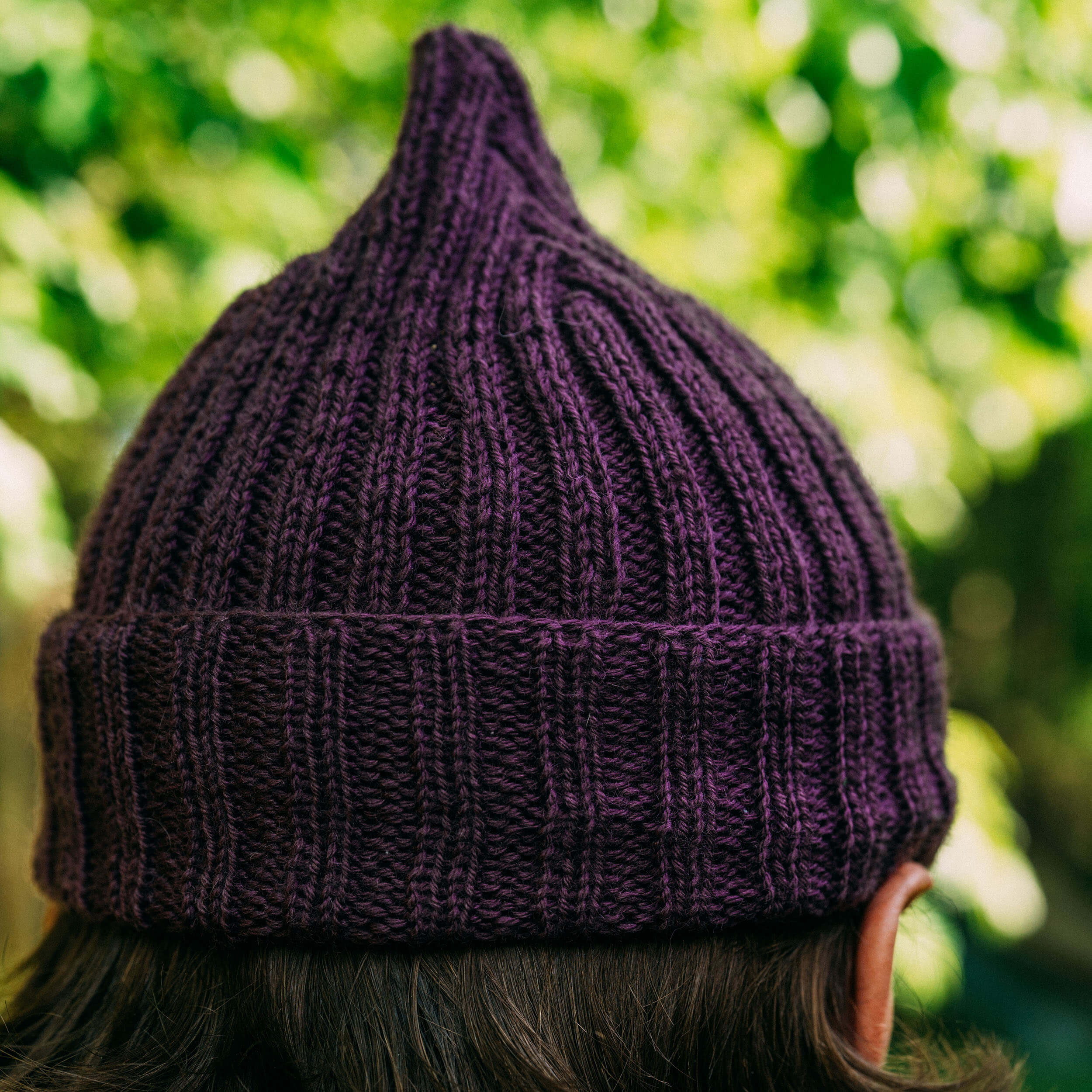 Pointy Wool Fisherman Beanie – Norwegian Hand-Knit | The North Cap