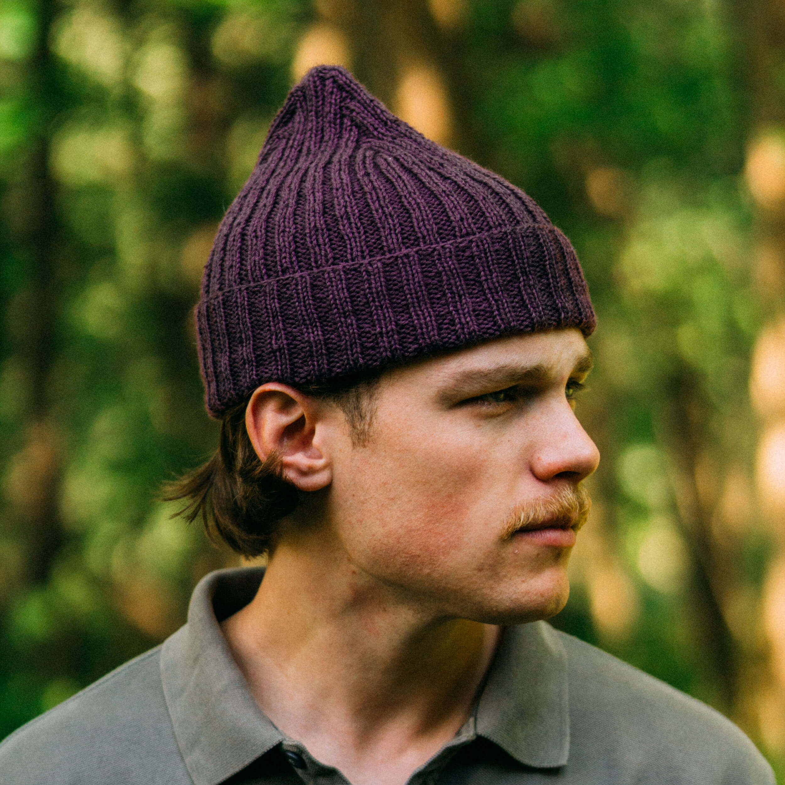 Pointy Wool Fisherman Beanie – Norwegian Hand-Knit | The North Cap