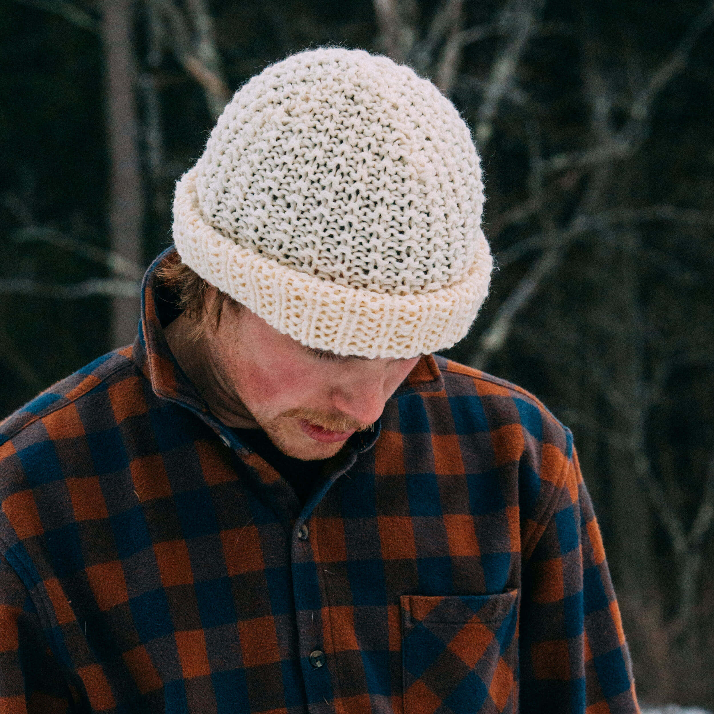 The Westcoaster - Hand-knit Norwegian Winter Wool Beanie Hat