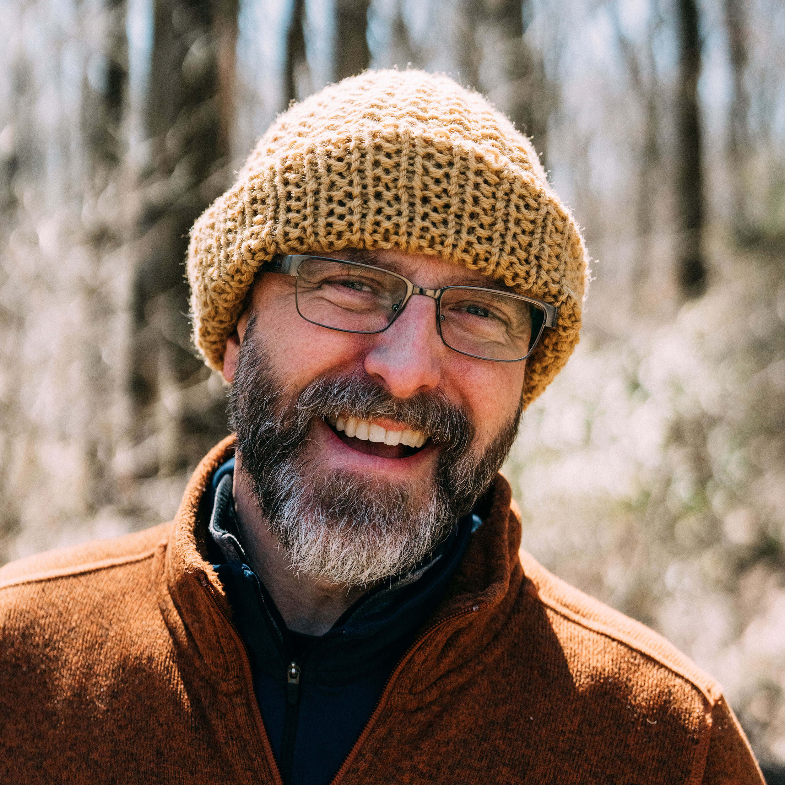 The Westcoaster - Hand-knit Norwegian Winter Wool Beanie Hat – Red