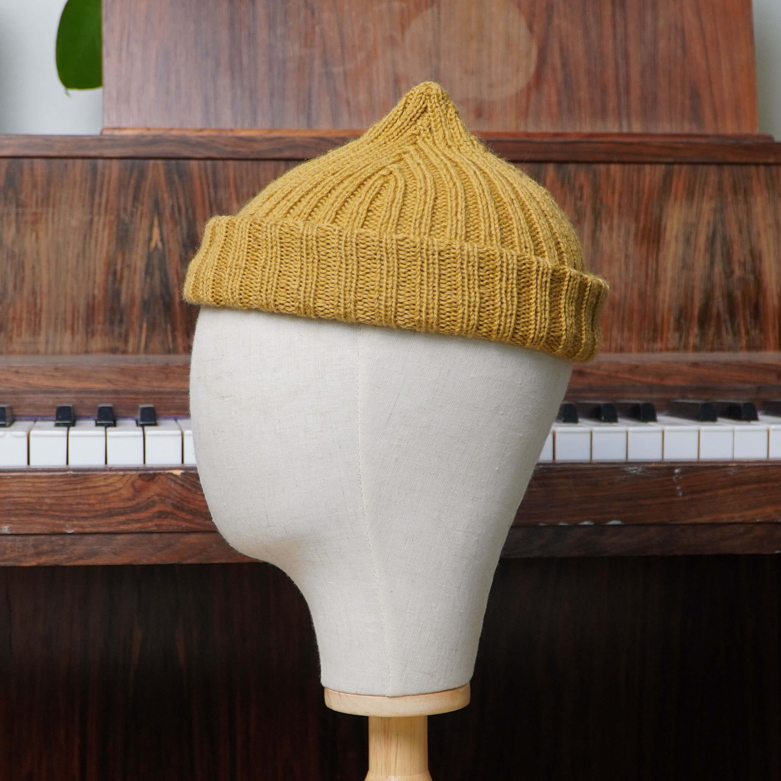 Pointy Wool Fisherman Beanie – Norwegian Hand-Knit | The North Cap