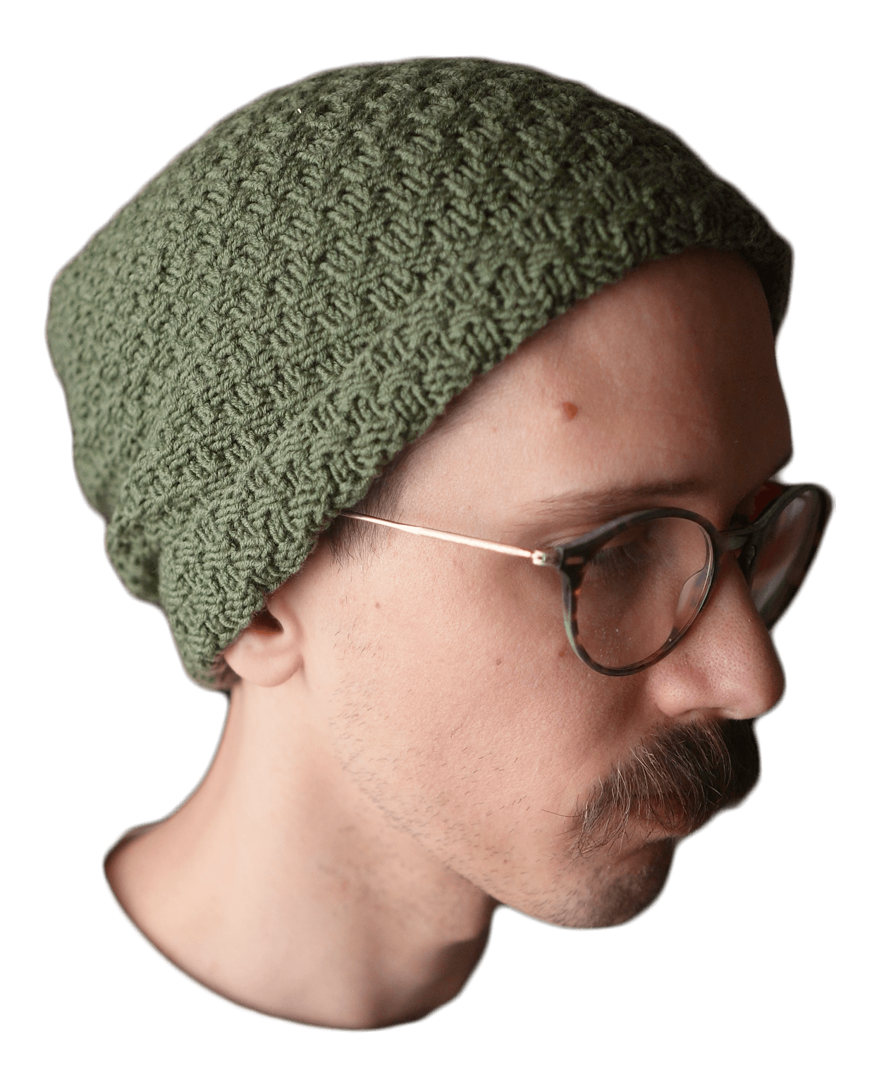 How to Wear Your Beanie: Slouchy Beanie With Edge Fold